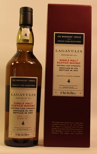 Lagavulin The Manager's Choice 54,7% 0,7l
