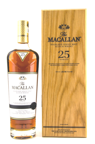 Macallan 25y Sherry Oak 2018 0,7 l