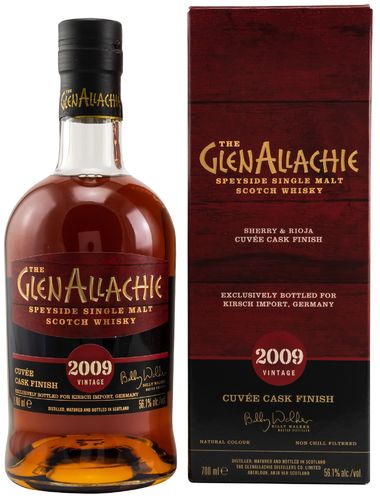GlenAllachie 2009 Sherry & Rioja Cuvee 56,1% 0,7l