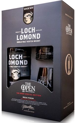 Loch Lomond The Open Special Edition 2023 Rioja Finish Geschenkset 46,0% 0,7l