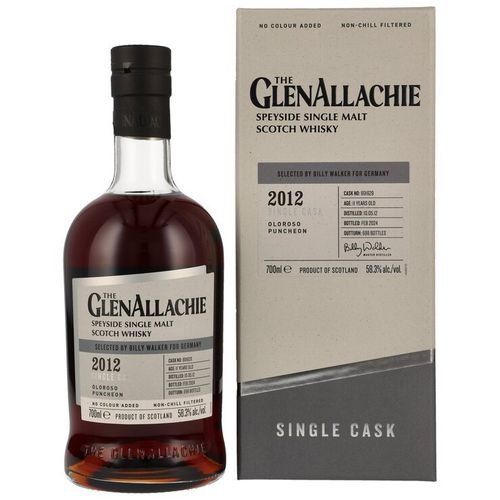 GlenAllachie Single Cask #801629 Oloroso Puncheon 2012/24 58,3% 0,7l